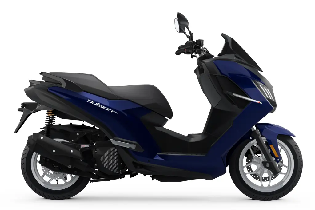 Peugeot Pulsion Evo urban 125 lateral derecho azul