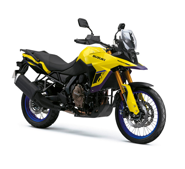 Suzuki V-Strom 800-de 2025 amarillla Madrid