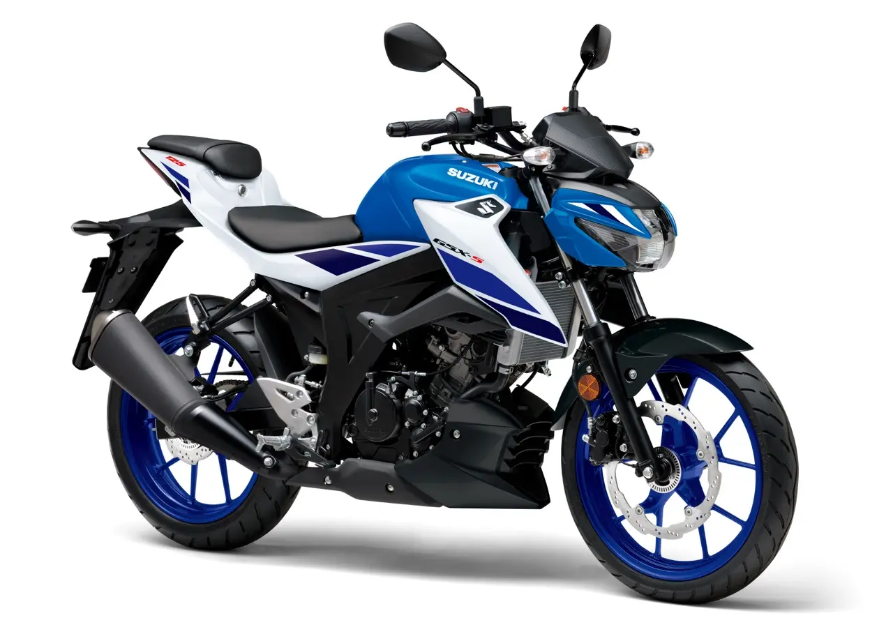 Suzuki GSX-S125 azul 2