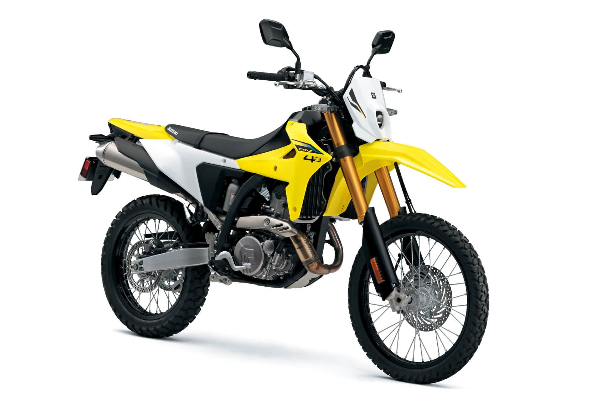 Suzuki DR-Z4S amarilla 2