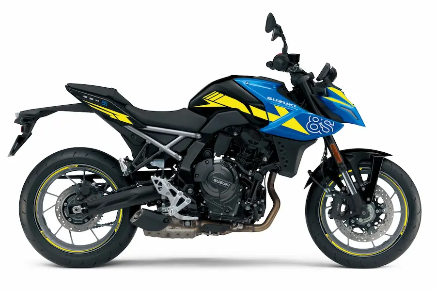 Suzuki GSX8S amarillo