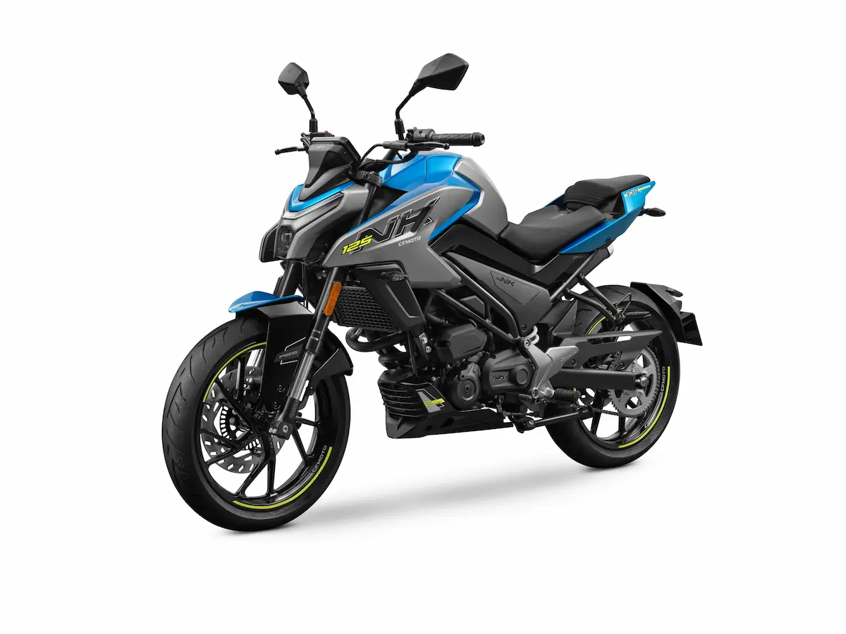 2 CFMOTO 125NK azul 2025