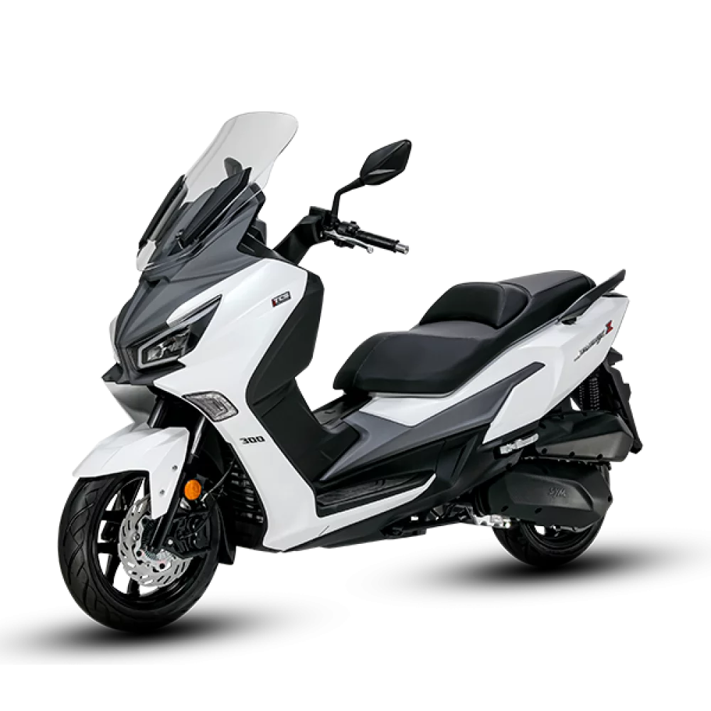 Sym Joymax z 300 gt color blanco