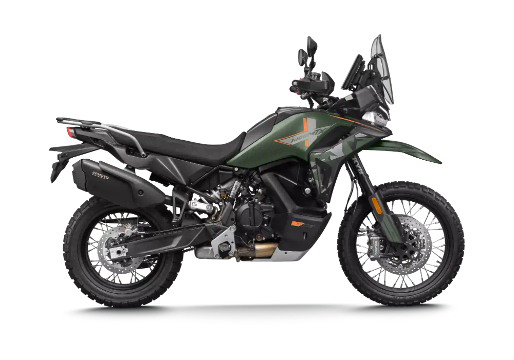 CFMOTO trail 1000MT-X 2026 verde